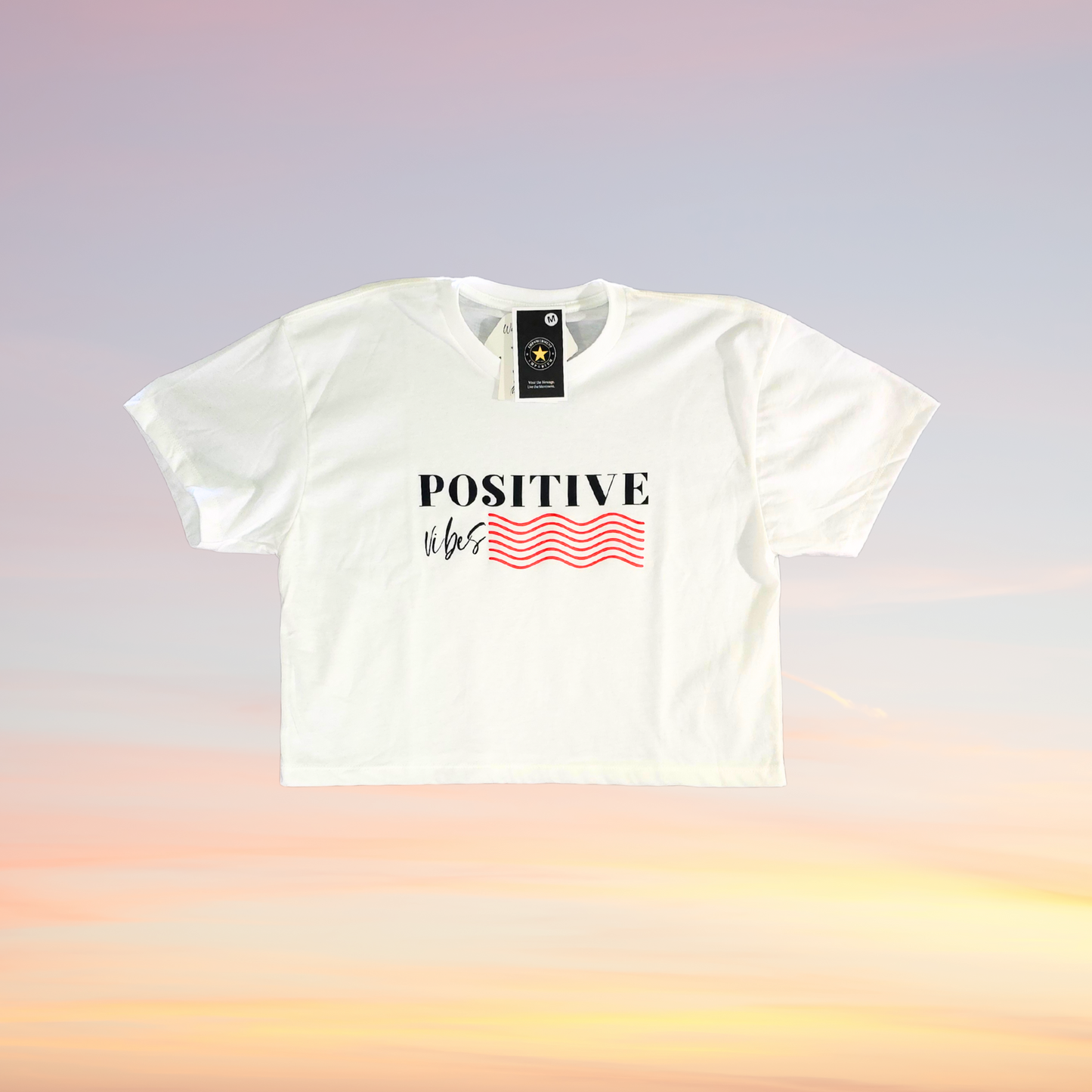 Positive Vibes Crop Top